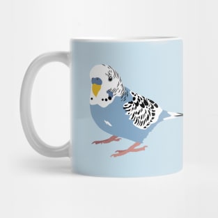 Blue Budgie Mug